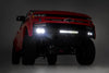 High Clearance Front Bumper LED Lights & Skid Plate Chevy Silverado 1500 (19-22)