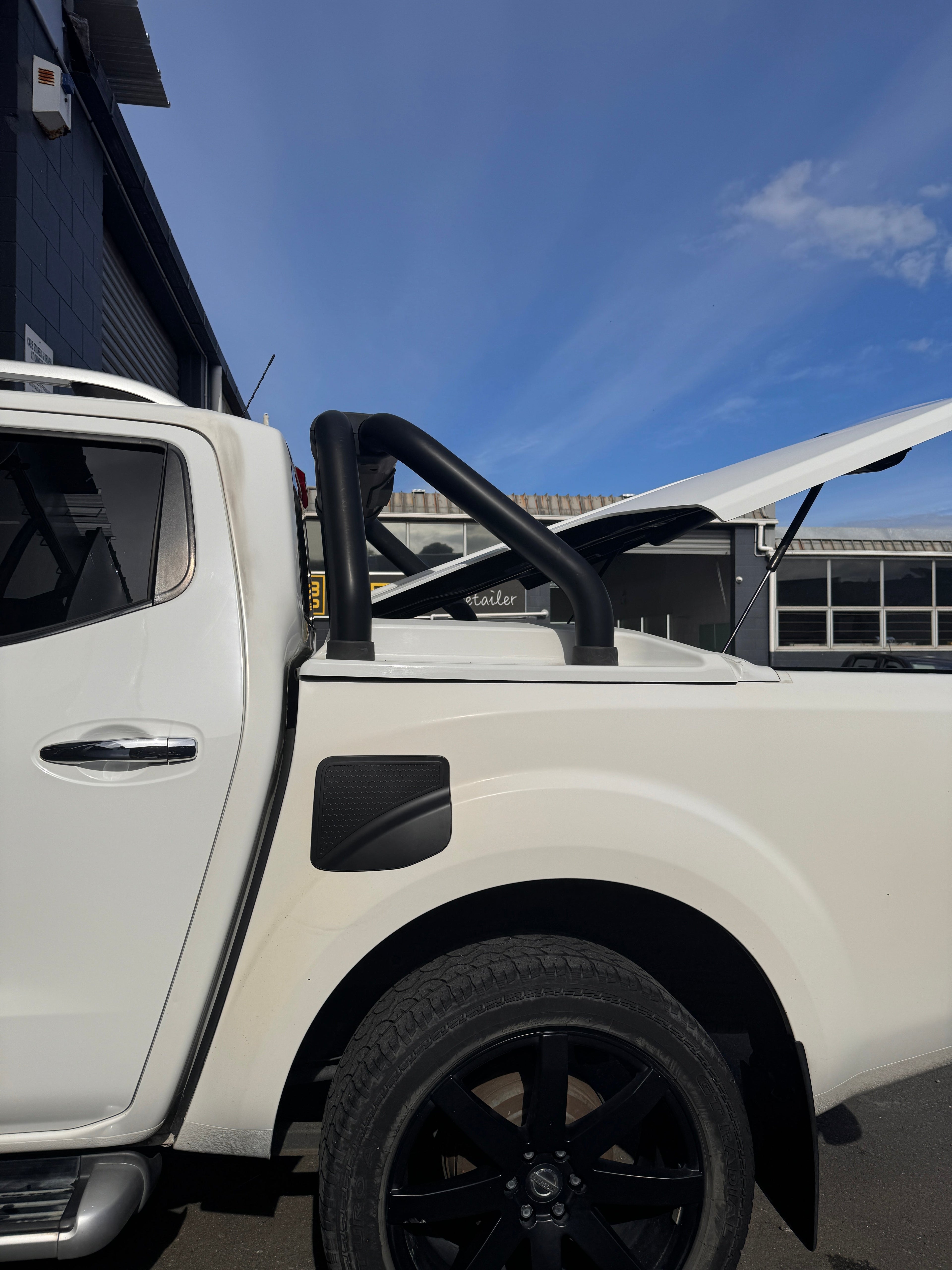 Fuel Tank Cap Cover Nissan Navara 2021+ Matte Black