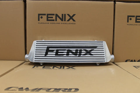 Fenix Radiators Bar & Plate Intercooler - 180x550x65mm. 2.5" Outlets - Black
