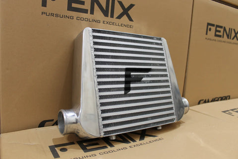 Fenix Radiators Bar & Plate Intercooler - 280x300x65mm. 2.5" Outlets - Black