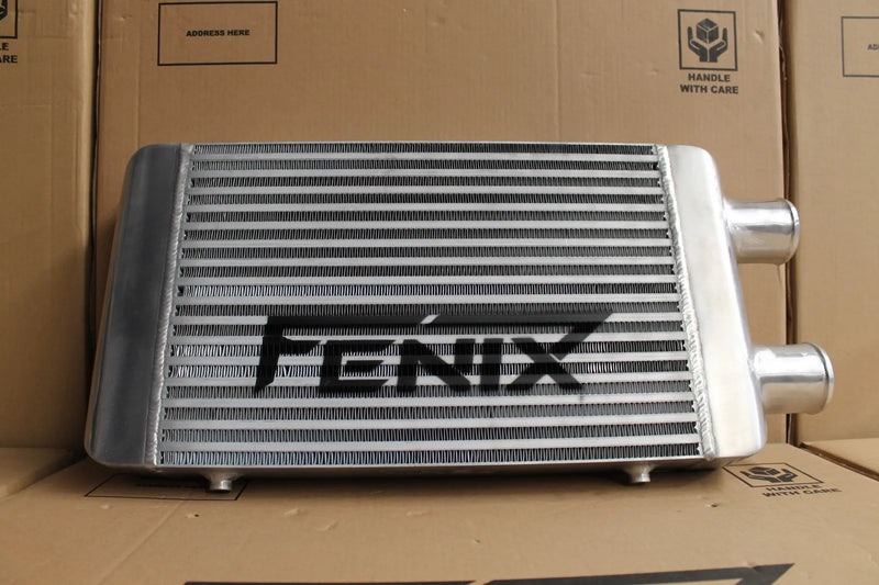Fenix Radiators Bar & Plate Intercooler - Core Size 300x450x76mm. 2.5" Outlets Same Side