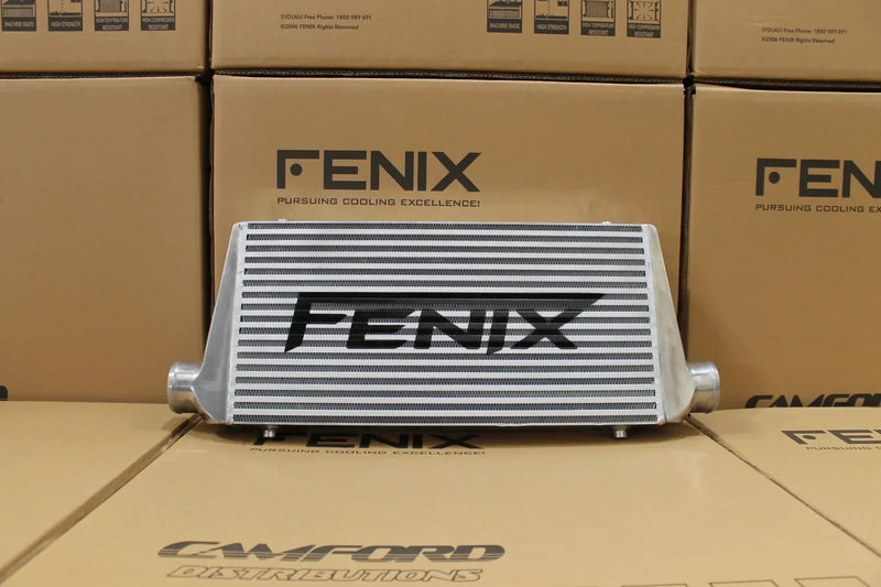 Fenix Radiators Bar & Plate Intercooler - Core Size 300x600x76mm. 2.5" Outlets - Polished