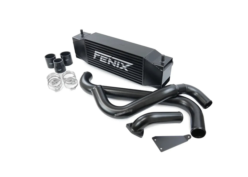 Fenix Radiators Twin Turbo Diesel Intercooler Kit (Ranger 22+) - Black — fits Ford Ranger