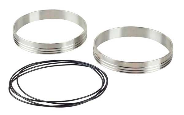 Raceworks 3.0'' Ferrule Pair Stainless Steel