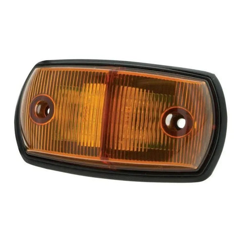 Ignite LED Side Marker Lamp Amber 9-33V Black Base 0.5M Cable
