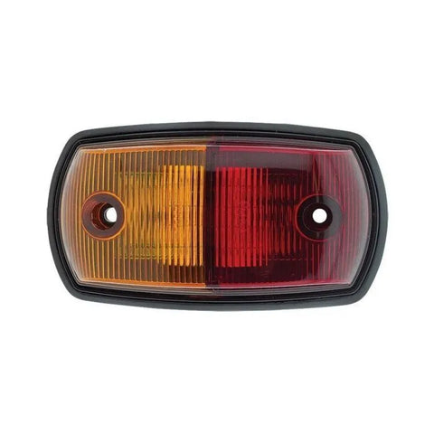 Ignite LED Side Marker Lamp Amber/Red 9-33V Black Base 0.5M Cable