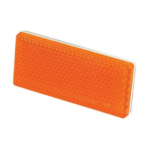 Ignite Pkt 1 Amber Reflex Reflector Self Adhesve Mounting Base