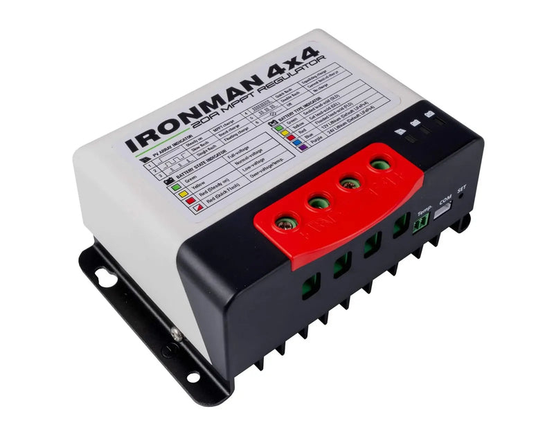 Ironman 4x4 Solar Panel - 20A Mppt Charge Regulator