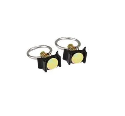 Ironman 4x4 Anchor Track Additional Rings - Twin Pack