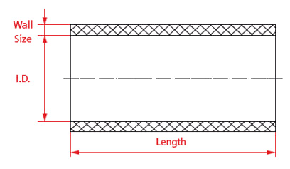 Raceworks Aluminium Tube 3" Straight 600mm Long
