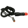 Ignite IWL9327 Work Lamp Spiral Power Cable W/ Deutsch Plug