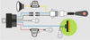 Ironman 4x4 Light Bar/Work Light Wiring Loom - Suits 1 Light
