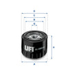 UFI Filters Oil Filter 23.460.00