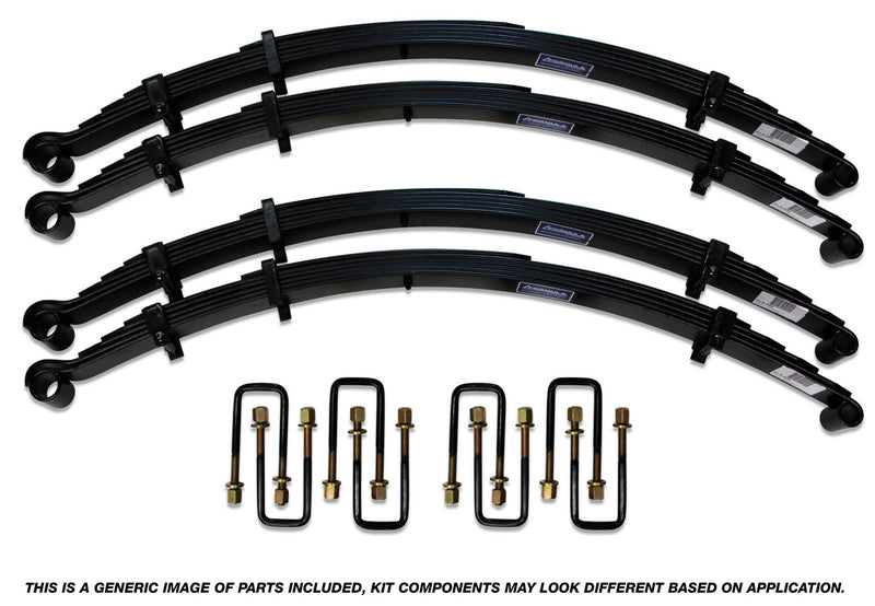 Formula 4x4 Front Leaf Spring Kit - 40mm at 0-90kg Front