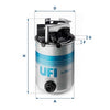 UFI Filters Fuel Filter 24.095.01