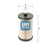 UFI Filters Fuel Filter 26.012.00
