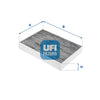 UFI Filters Cabin Filter 54.257.00