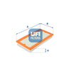 UFI Filters Air Filter 30.376.00