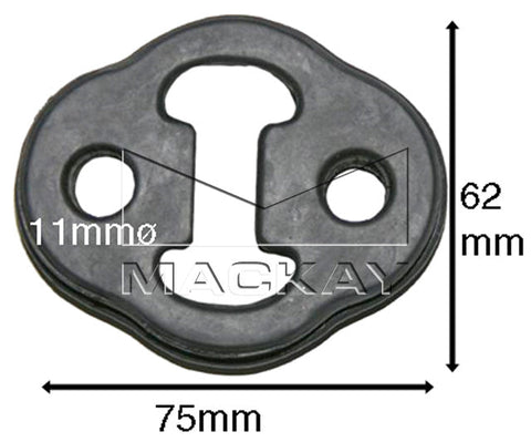 Mackay Exhaust Mount EXM3610