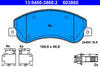 ATE Brake Pad Set Front 13.0460-3860.2