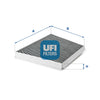 UFI Filters Cabin Air Filter 54.133.00