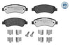 Meyle Brake Pad Set 025 244 6519/PD
