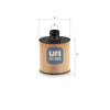 UFI Filters Oil Filter 25.284.00