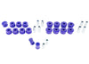 SuperPro Rear Radius Arms & Panhard Rods Bush Kit Fits