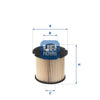 UFI Filters Fuel Filter 26.104.00