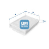 UFI Filters Cabin Air Filter 53.107.00