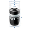 UFI Filters Oil Filter 23.457.00