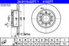 ATE Brake Rotor 253mm Rear 24.0110-0277.1