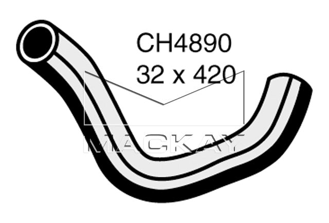 Mackay Bottom Radiator Hose CH4890