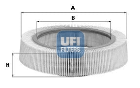 UFI Filters Air Filter 30.976.00