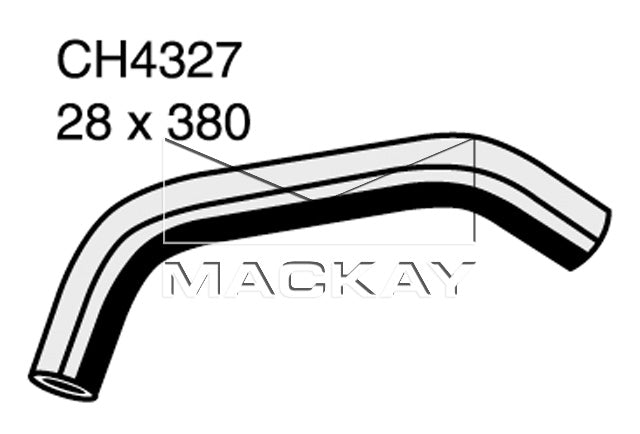 Mackay Bottom Radiator Hose CH4327