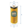 UFI Filters Oil Filter 25.096.00
