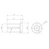 SuperPro Front Control Arm Lower-Inner Front Bush Kit