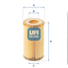 UFI Filters Oil Filter 25.002.00