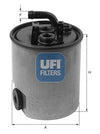 UFI Filters Fuel Filter 24.006.00