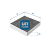 UFI Filters Cabin Air Filter 54.167.00