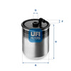 UFI Filters Fuel Filter 24.429.00