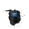 UFI Filters Fuel Filter 24.343.00