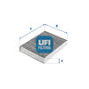 UFI Filters Cabin Air Filter 54.245.00