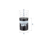 UFI Filters Oil Filter 23.121.00