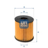 UFI Filters Oil Filter 25.060.00