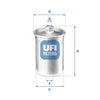 UFI Filters Fuel Filter 31.506.00