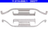 ATE Brake Pad Retainer Spring 11.8116-0066.1