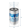 UFI Filters Fuel Filter 24.H2O.00