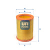UFI Filters Air Filter 27.731.00