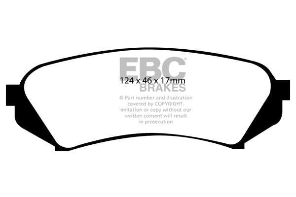EBC Brake Pad Set DP61282